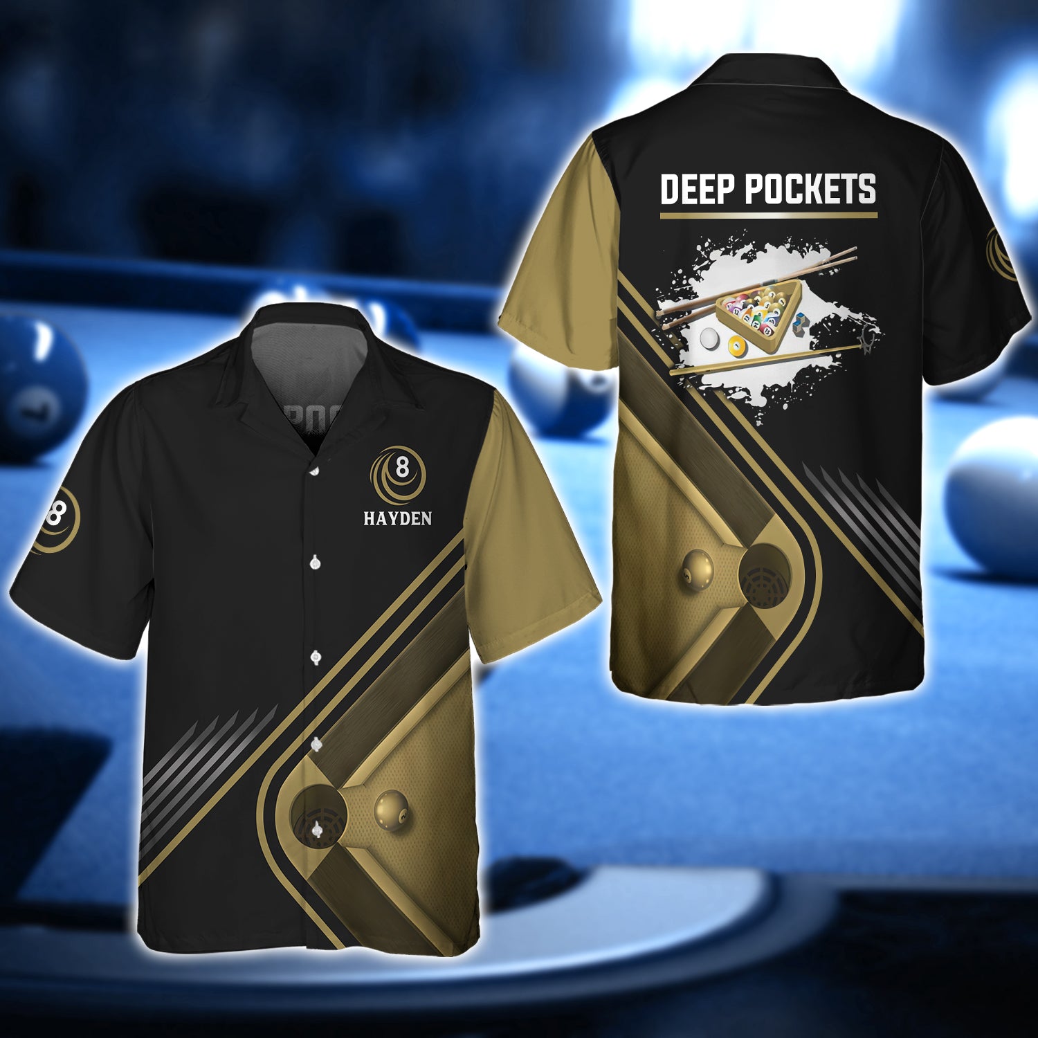 Hayden Deep Pockets Team 3D Shirt - QB95
