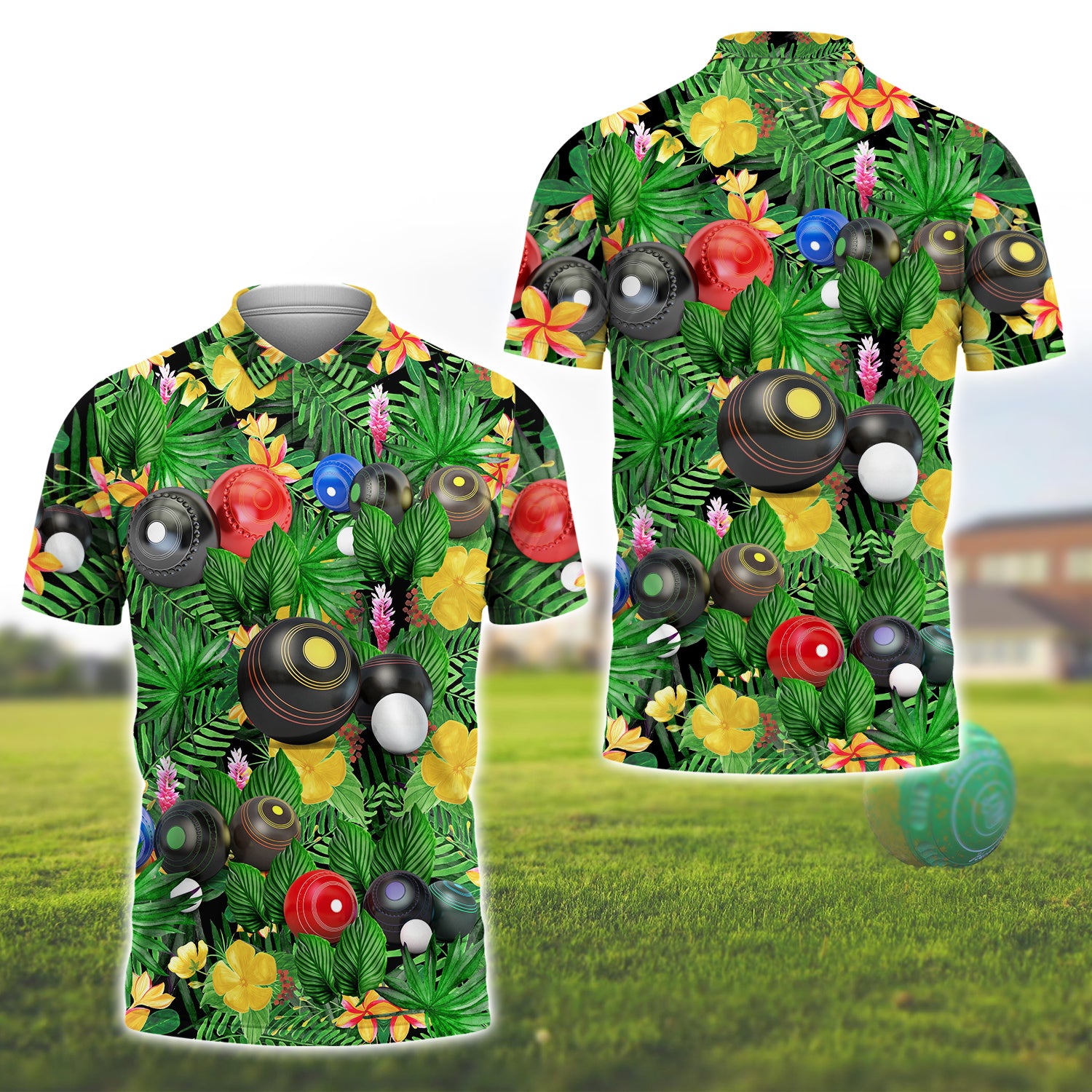 Multiple Lawn Bowl 3D Shirt - QB95