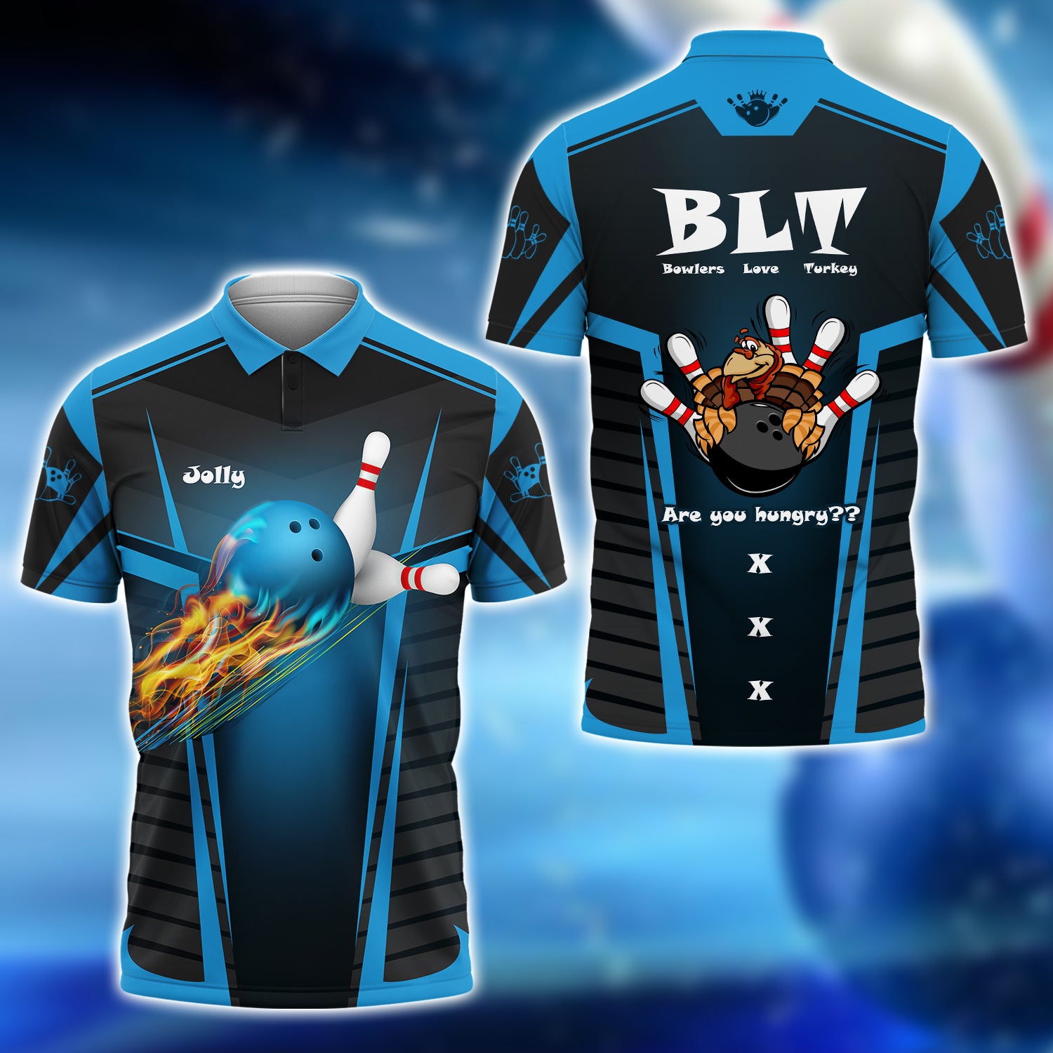 Jolly BLT Bowling Team 3D Shirt - QB95