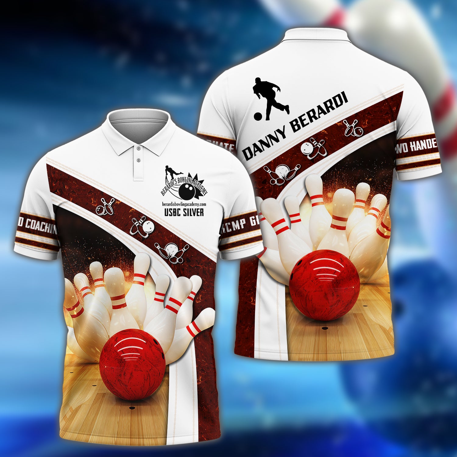 Berardi's Bowling Academy 102 3D Shirt - QB95