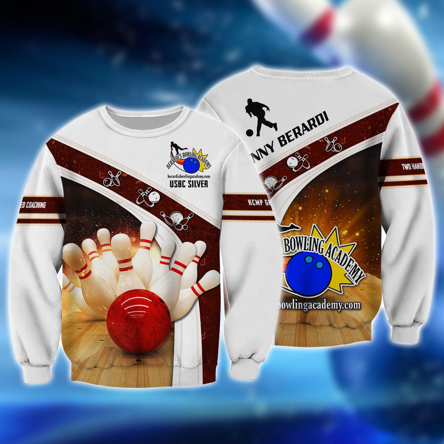 Berardi's Bowling Academy 101 3D Shirt - QB95