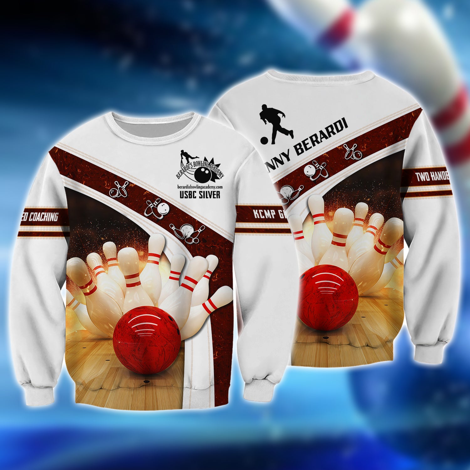 Berardi's Bowling Academy 102 3D Shirt - QB95