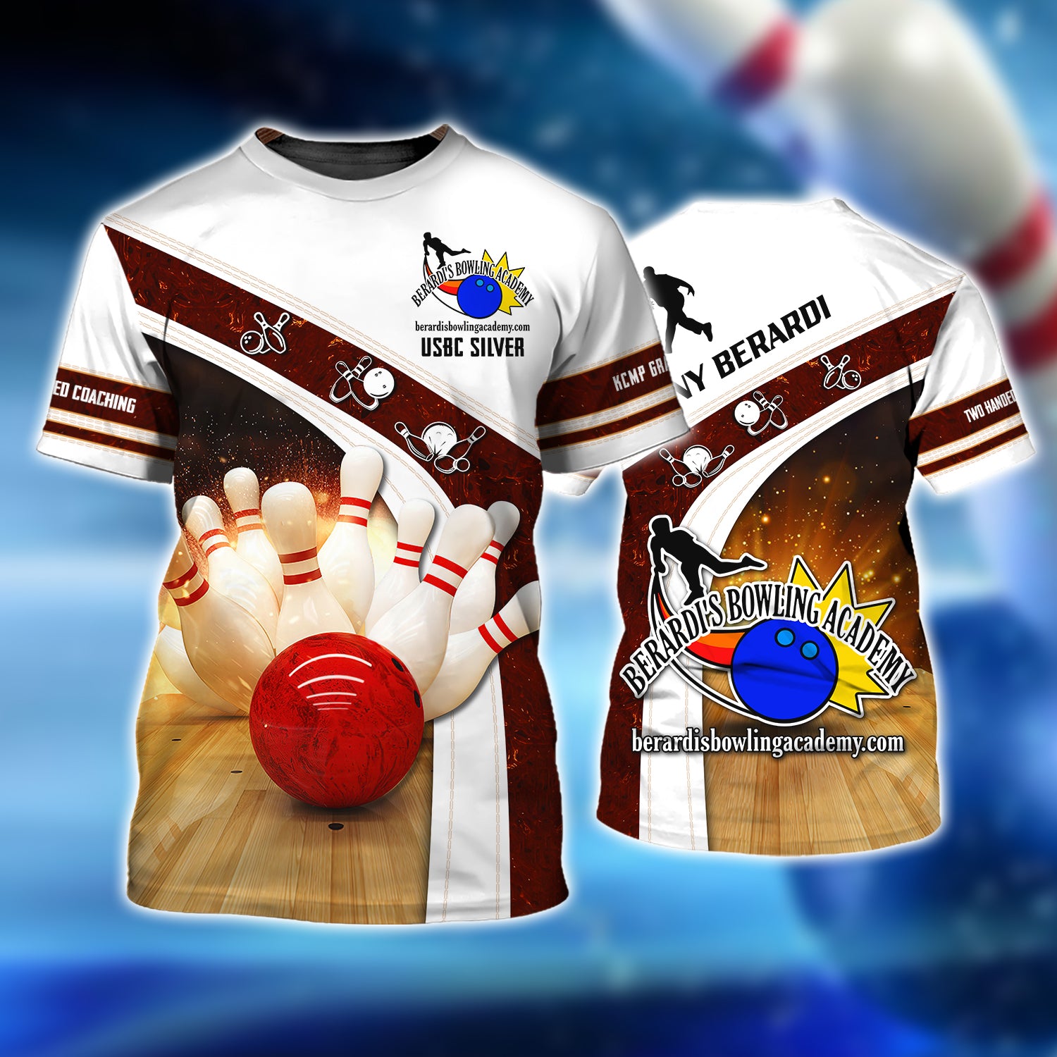 Berardi's Bowling Academy 101 3D Shirt - QB95