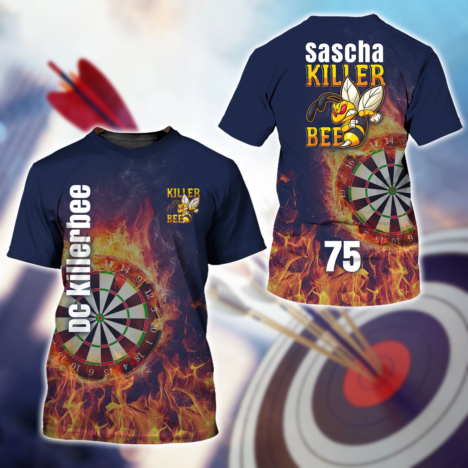 Sascha 75 KILLER BEE 3D Shirt - QB95