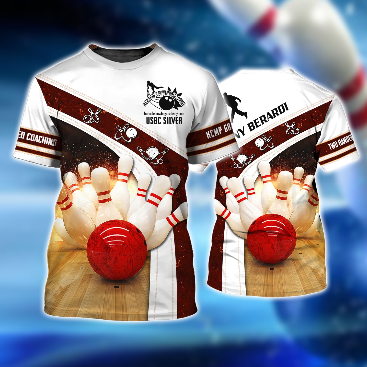 Berardi's Bowling Academy 102 3D Shirt - QB95