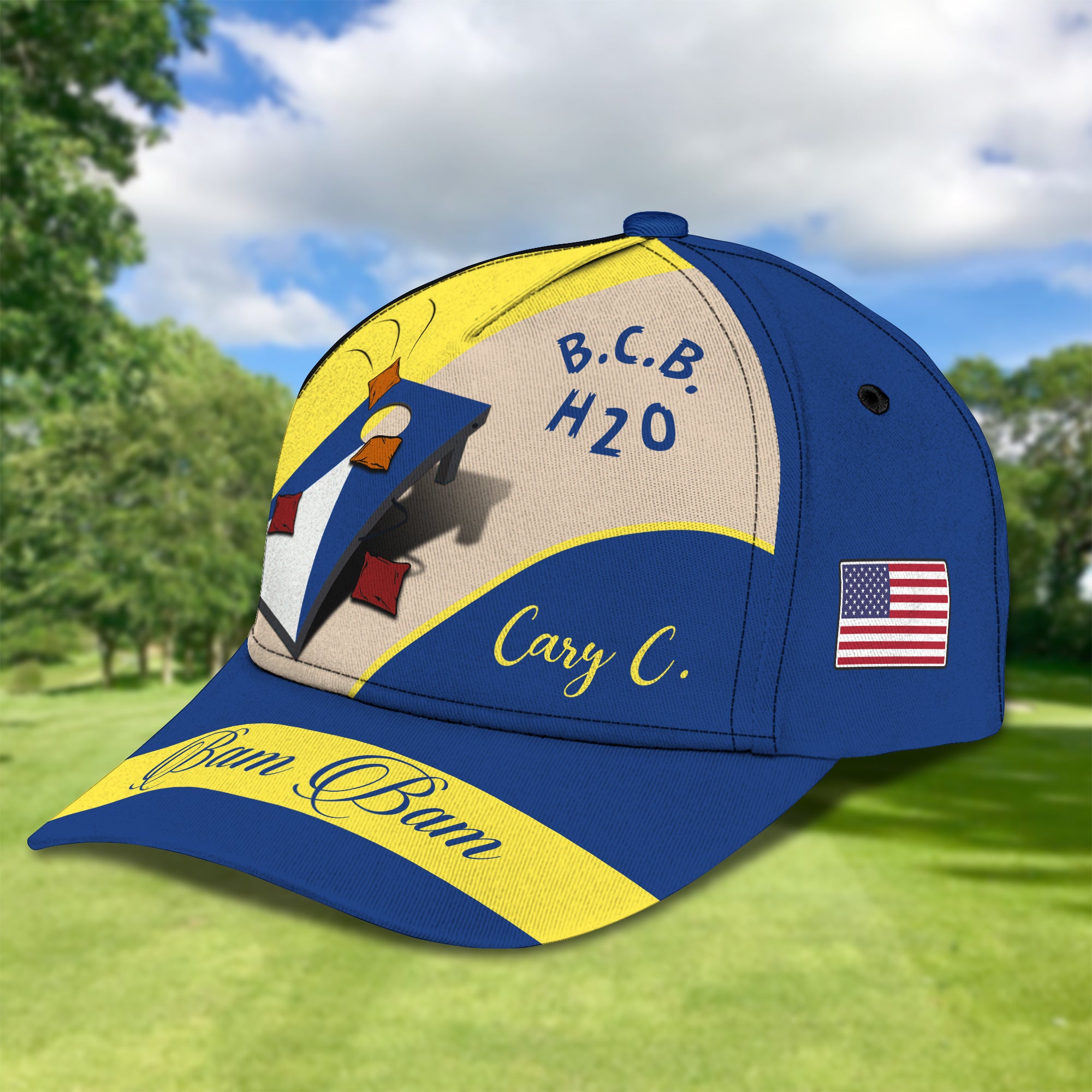 Cary C. Cornhole Classic Cap QB95