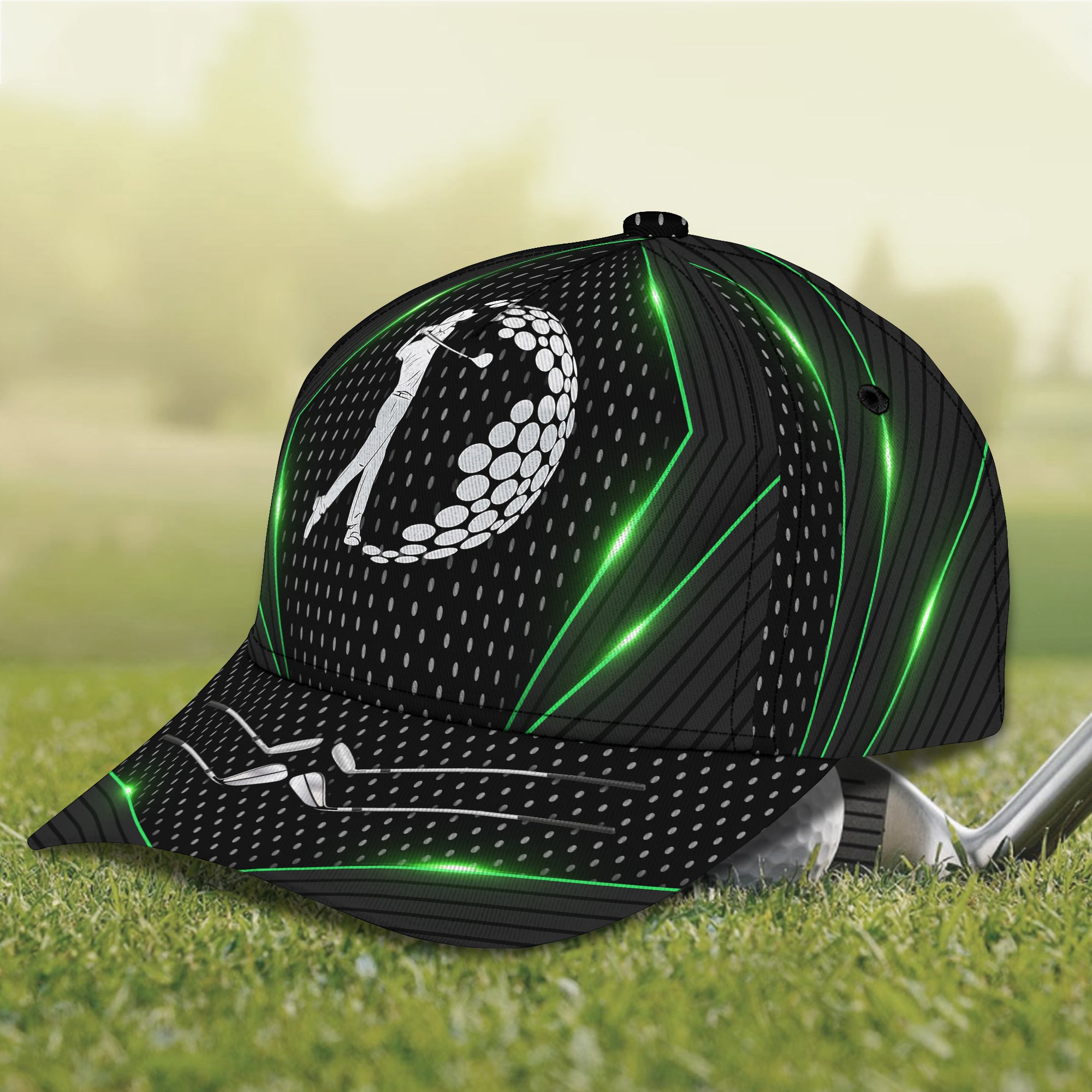 Golf - 3D Full Print Cap - QB95